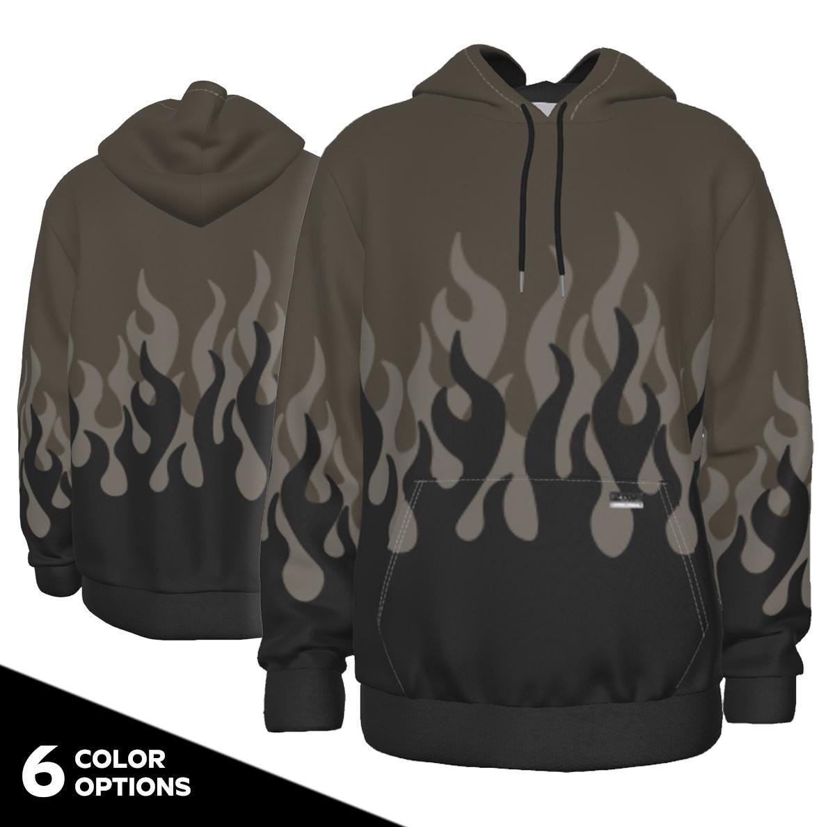 Buy Flame Hoodie Online In India Etsy India
