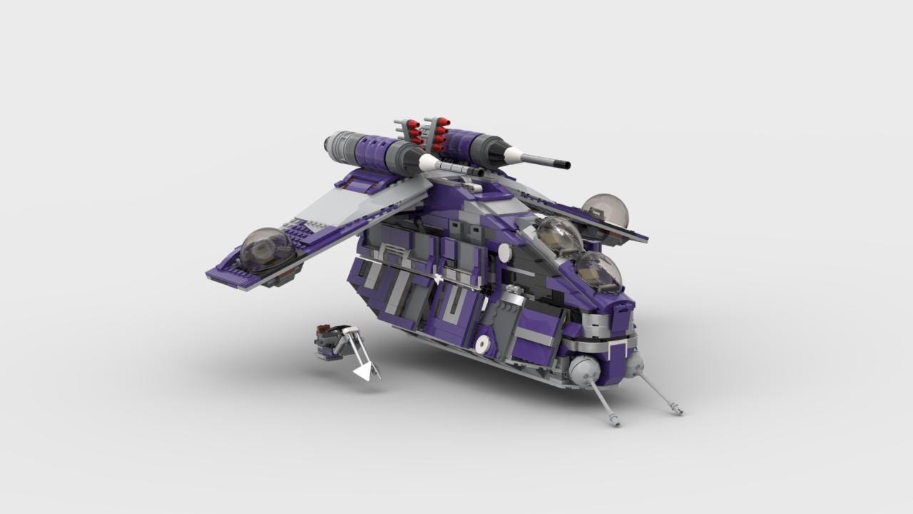 Republic gunship - Etsy México, image size:1280x720