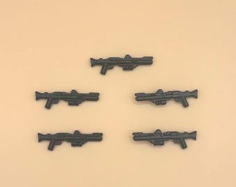 Custom Star Wars DC-15A Blaster Rifle Clone Trooper Blasters Lot for Mini Figures