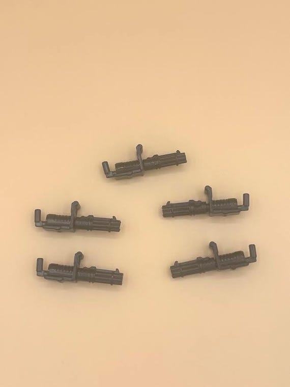 Custom Star Wars Z-6 Rotary Blaster Cannon Clone Trooper Blasters
