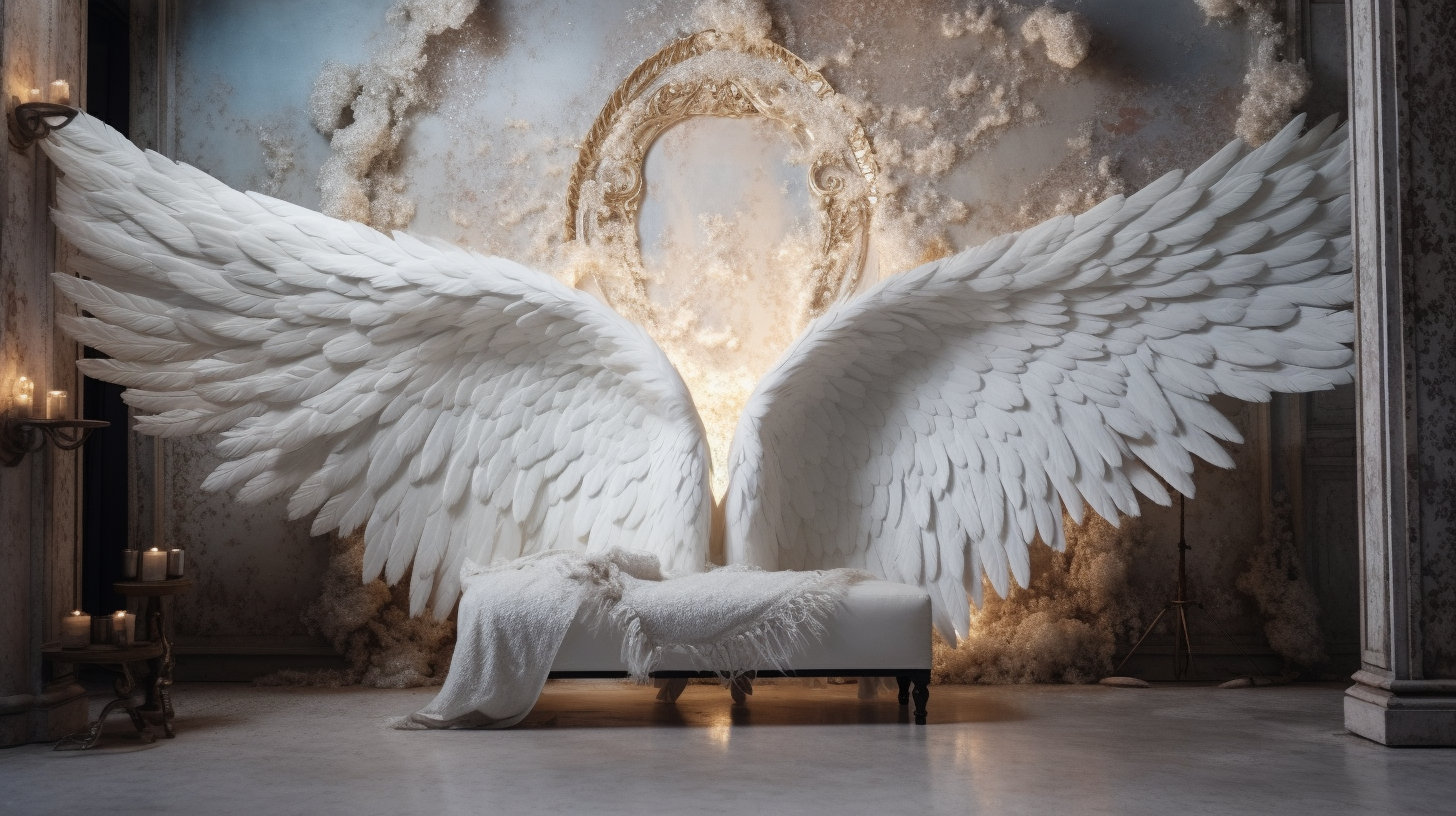 Digital Backdrop Extra Large Angel Wings Set 3! - Etsy