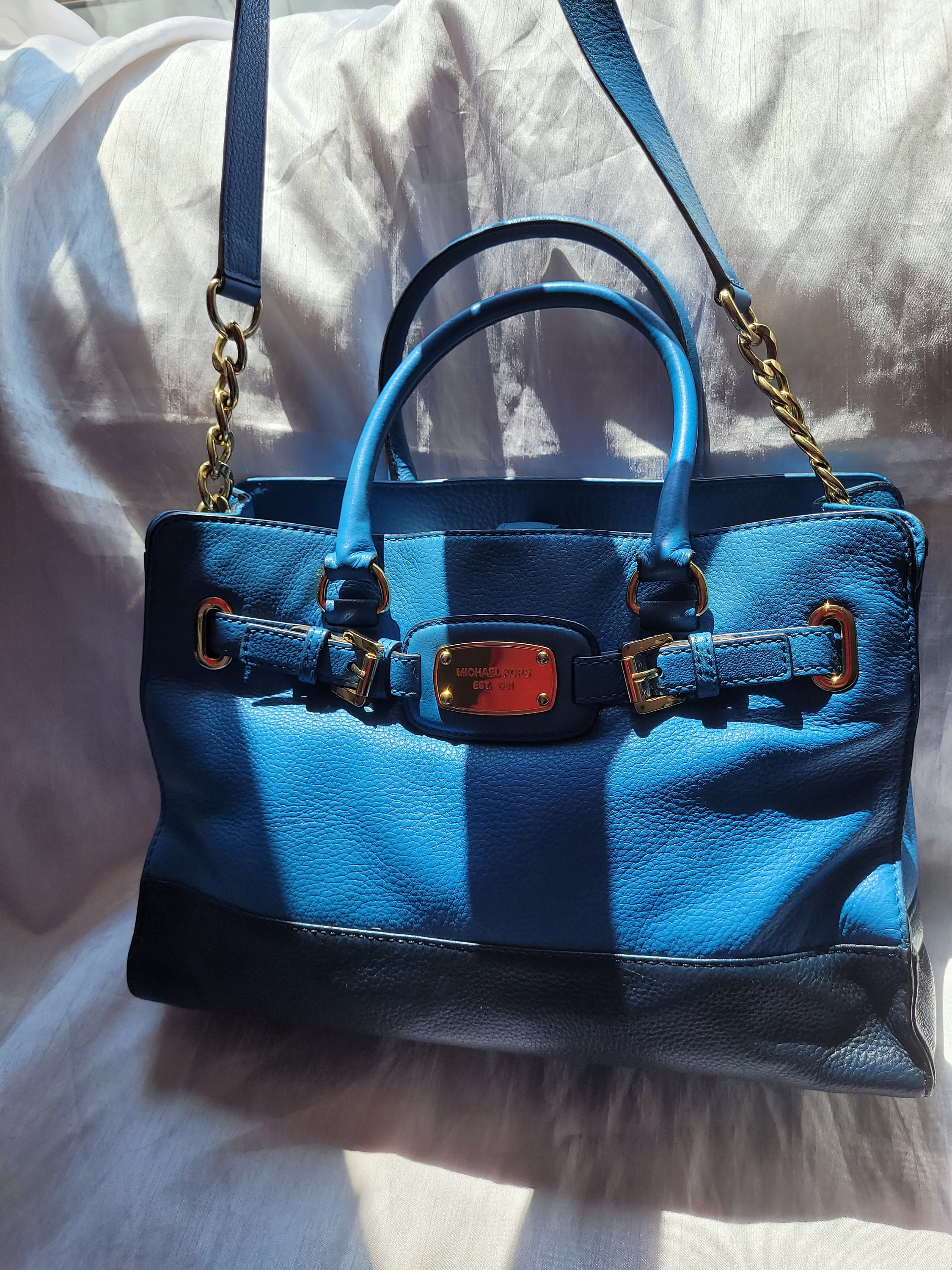 MICHAEL KORS blue and gold STAR crossbody purse Michael Kors Women main image 2