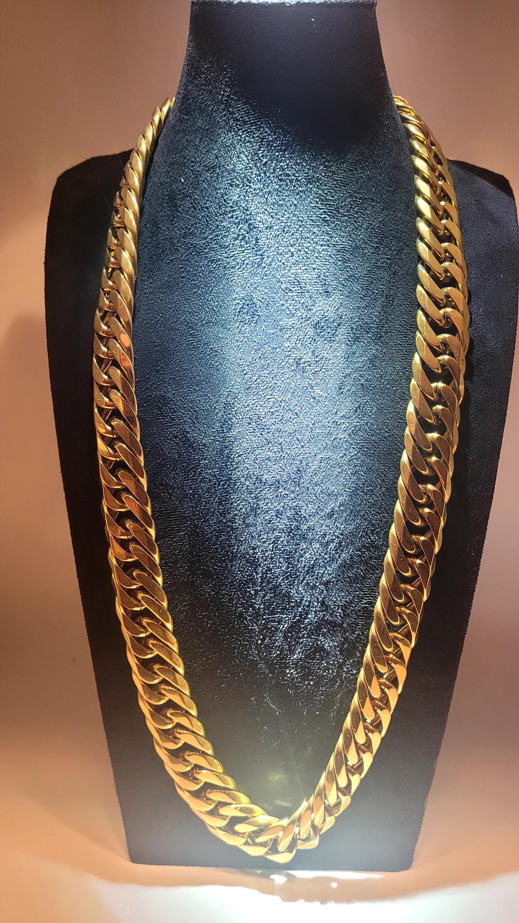 18k Gold Chain 30 Gram - Etsy