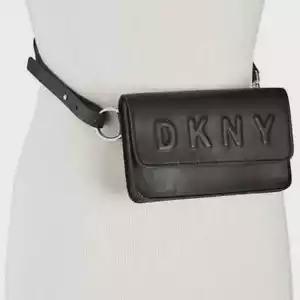 New leather belt bag DKNY New DKNY White Faux Alligator Leather Fanny Pack Belt Bag  main image 3
