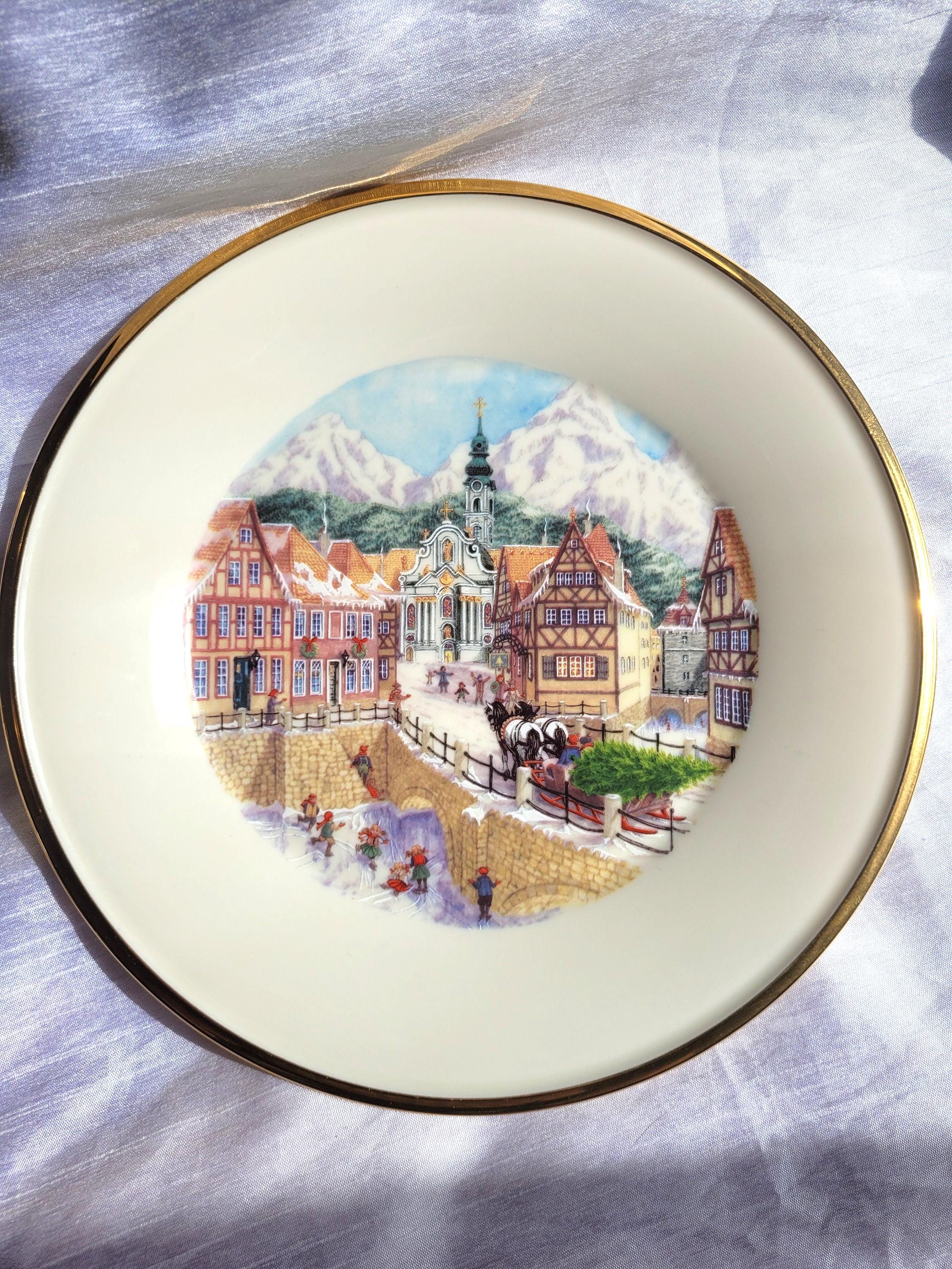 Vintage Winter Scene Plate - Etsy - Page 7