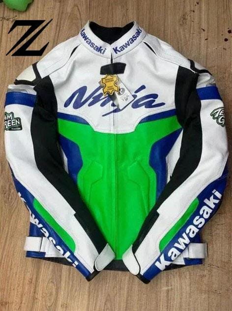 カワサキ Ninja zx-4rr MOTOGP レーシングバイク レザージャケット