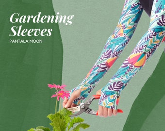 Manchons de jardinage protège-bras pour femme, protège-manches de jardin pour femme, protège-bras de jardin, cadeau de fête des mères pour jardinier