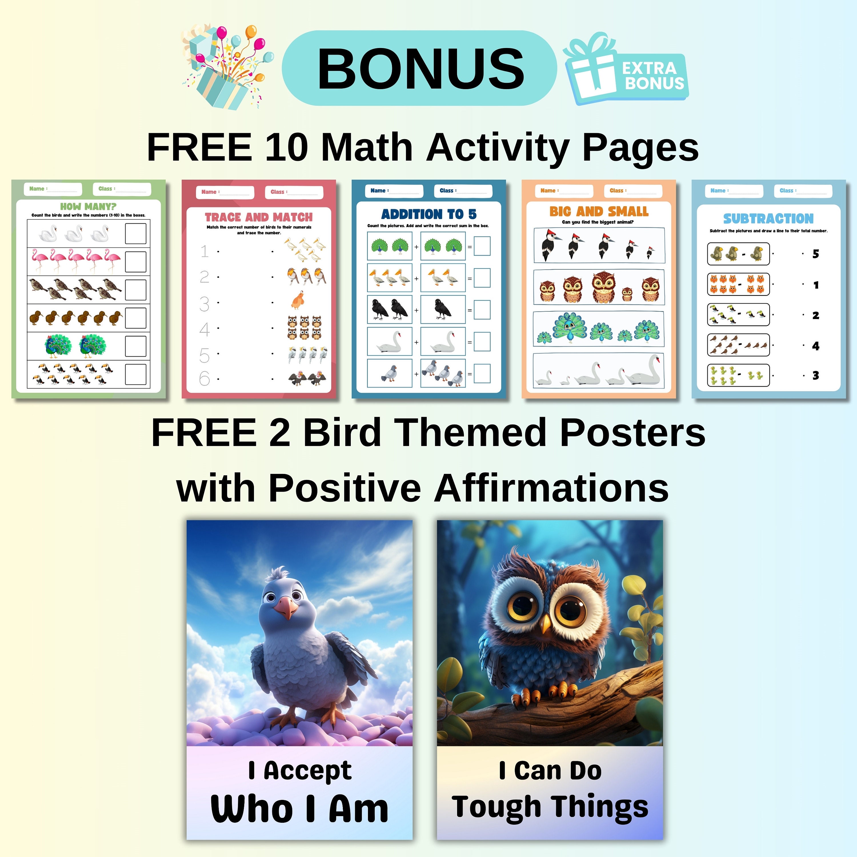 22 Bird FLASH CARDS, Montessori Flashcards, Pre-school Flashcards ...
