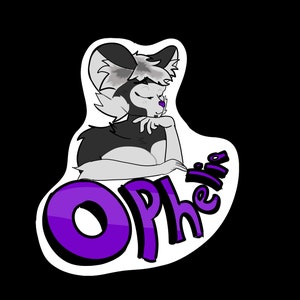 Custom Furry Character Stickers
