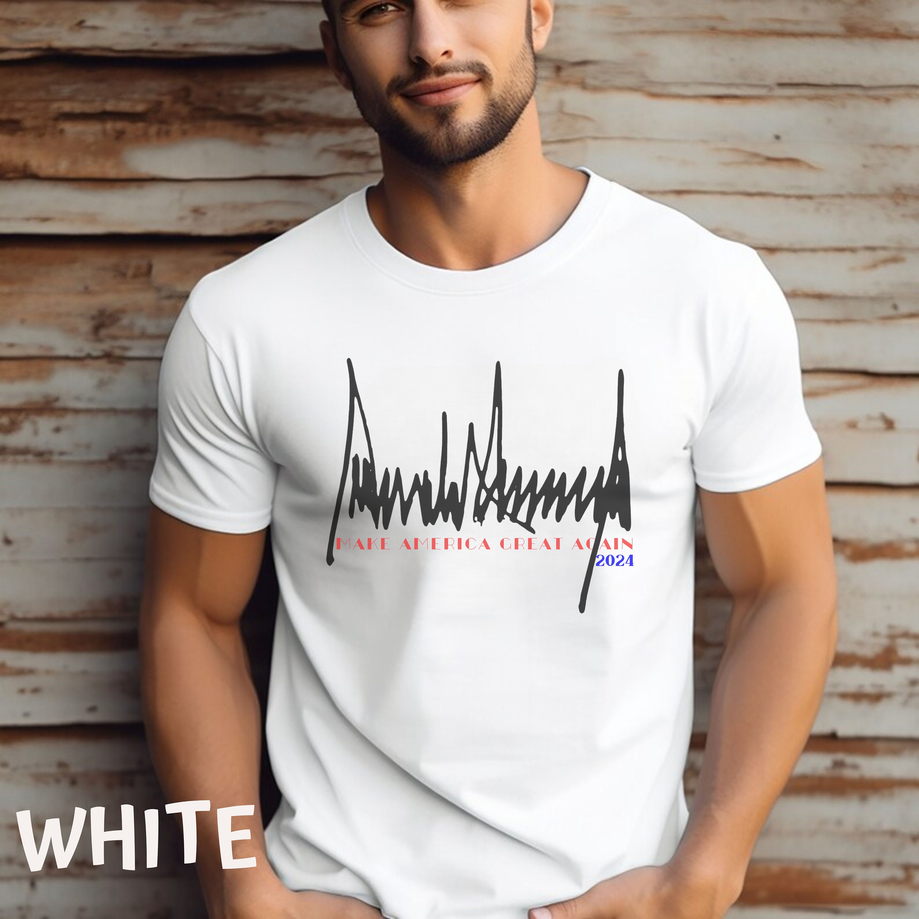 Pro Trump Shirt, Donald Trump Signature Shirt, Make America Great Again T-Shirt, Trump 2024, Funny Trump Shirt, Republican Patriotic T-Shirt