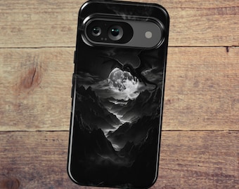 Funda para teléfono Booktok Dragon, Libro Fourth Wing, Novela romántica oscura Romantasy, iPhone 17 Galaxy S26, Funda para teléfono Google Pixel 10