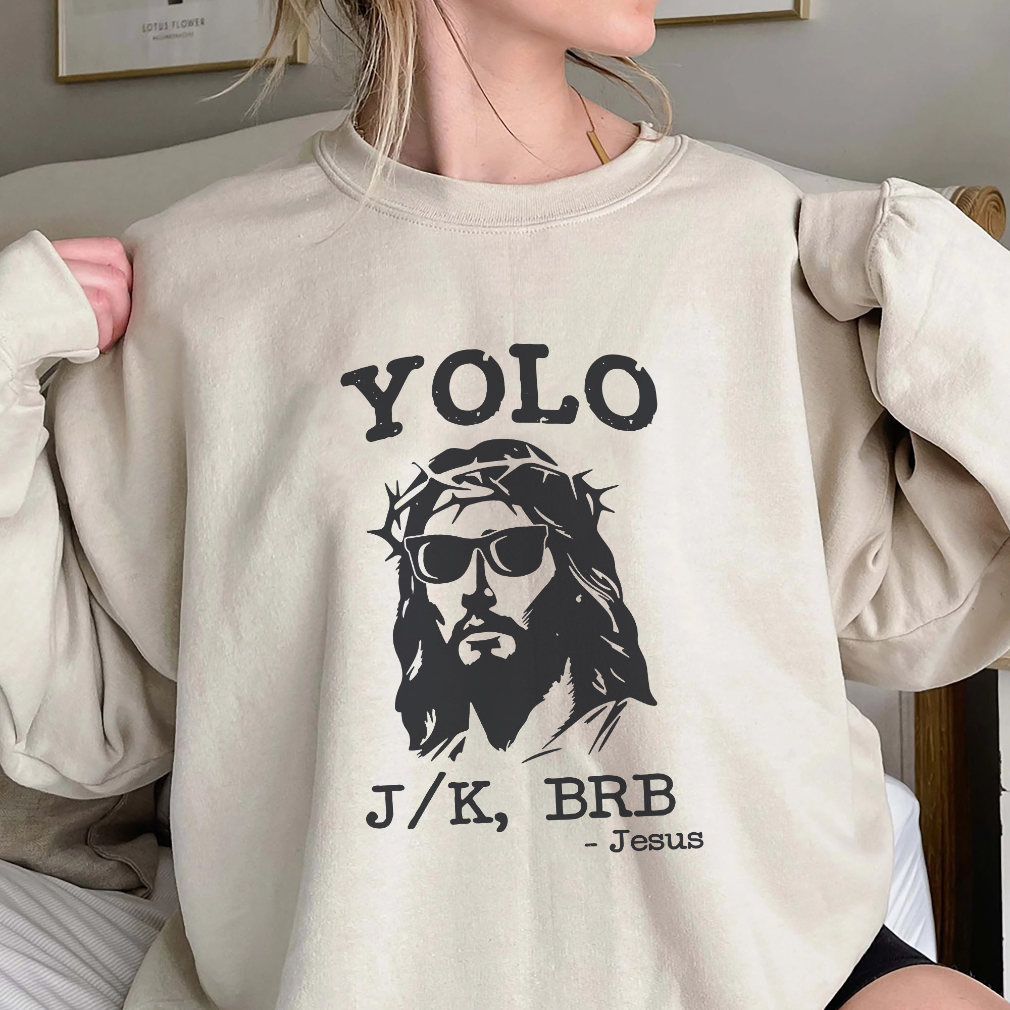 YOLO Hoodie Christian Sweatshirt YOLO Hoodie Christian Sweatshirt