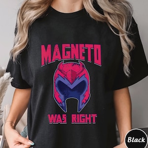 Magneto hade rätt-tröja, trendig unisex-tröja, unik tröja, nostalgisk tröja för serietidningar, Magneto hade rätt-hoodie
