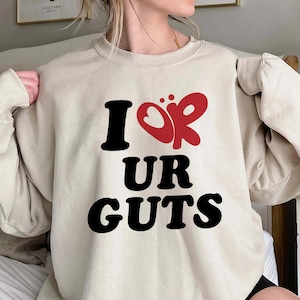 Ich liebe oder deine Eingeweide lustiges Shirt, Trending Unisex T-Shirt, einzigartiges Geschenk für Freund, Paar passendes T-Shirt, lustiges Paar Sweatshirt Hoodie