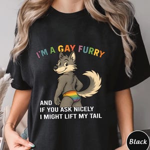 Funny Gay Furry Pride Shirt,Trending Unisex Tee Shirt,Unique Shirt Gift,Cute Furry LGBTQ Sweatshirt, Pride Month & Festivals Hoodie