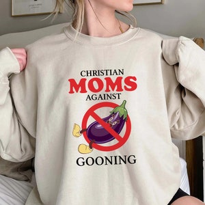 Christian Moms Against Gooning T-Shirt, Unisex Tee image 3