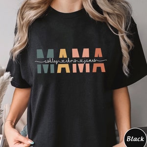 Custom Mama Shirt, Custom Kid Name sweatshirt, Mothers Day Gift, Mothers Day Shirt, Mama Trending Shirt, Custom Mama Sweatshirt Hoodie