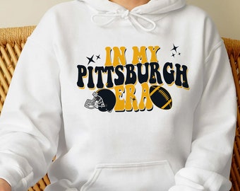 Vintage Pittsburgh fotbollströja, present till fans