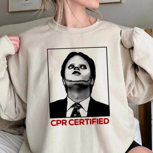 Chemise certifiée RCR, La chemise de bureau, Chemise drôle, Chemise de bureau Dwight, Cadeau pour lui, Cadeau pour elle, Dwight Schrute, Chemises Dwight drôles