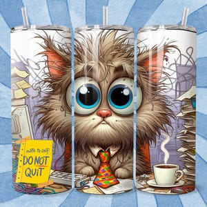 Funny Office Tumbler Wrap, 20oz Skinny Straight & Tapered Tumbler Sublimation PNG, Sarcastic Co-worker Work Tumbler Wrap, Living the Dream