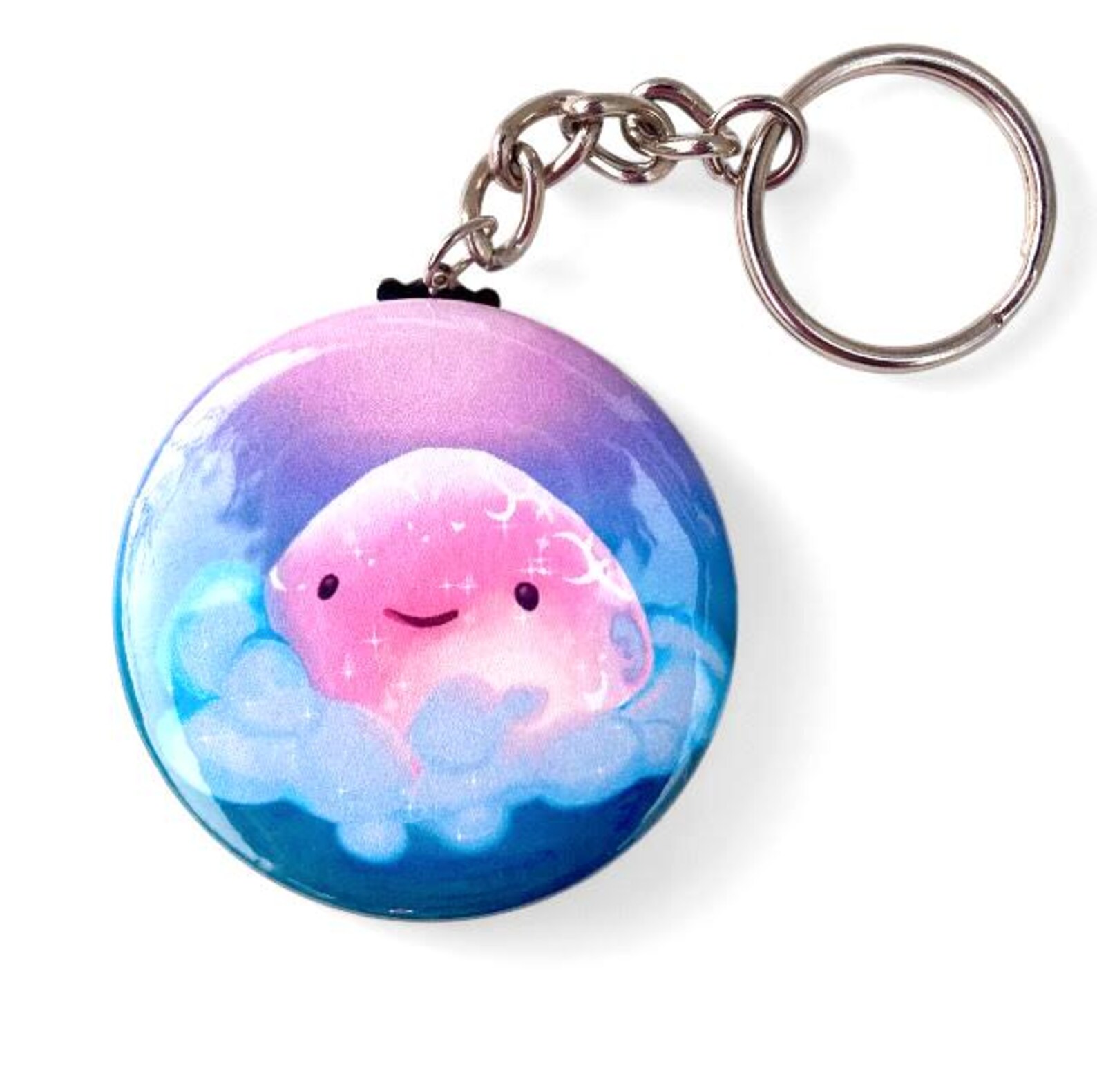 Slime Rancher 2 Boom Sloomber Largo Slime Button or Keychain (2.5