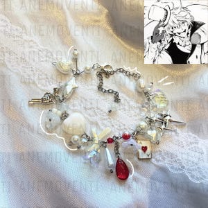 Nikolai Gogol themed Bracelet, Bsd, handmade!