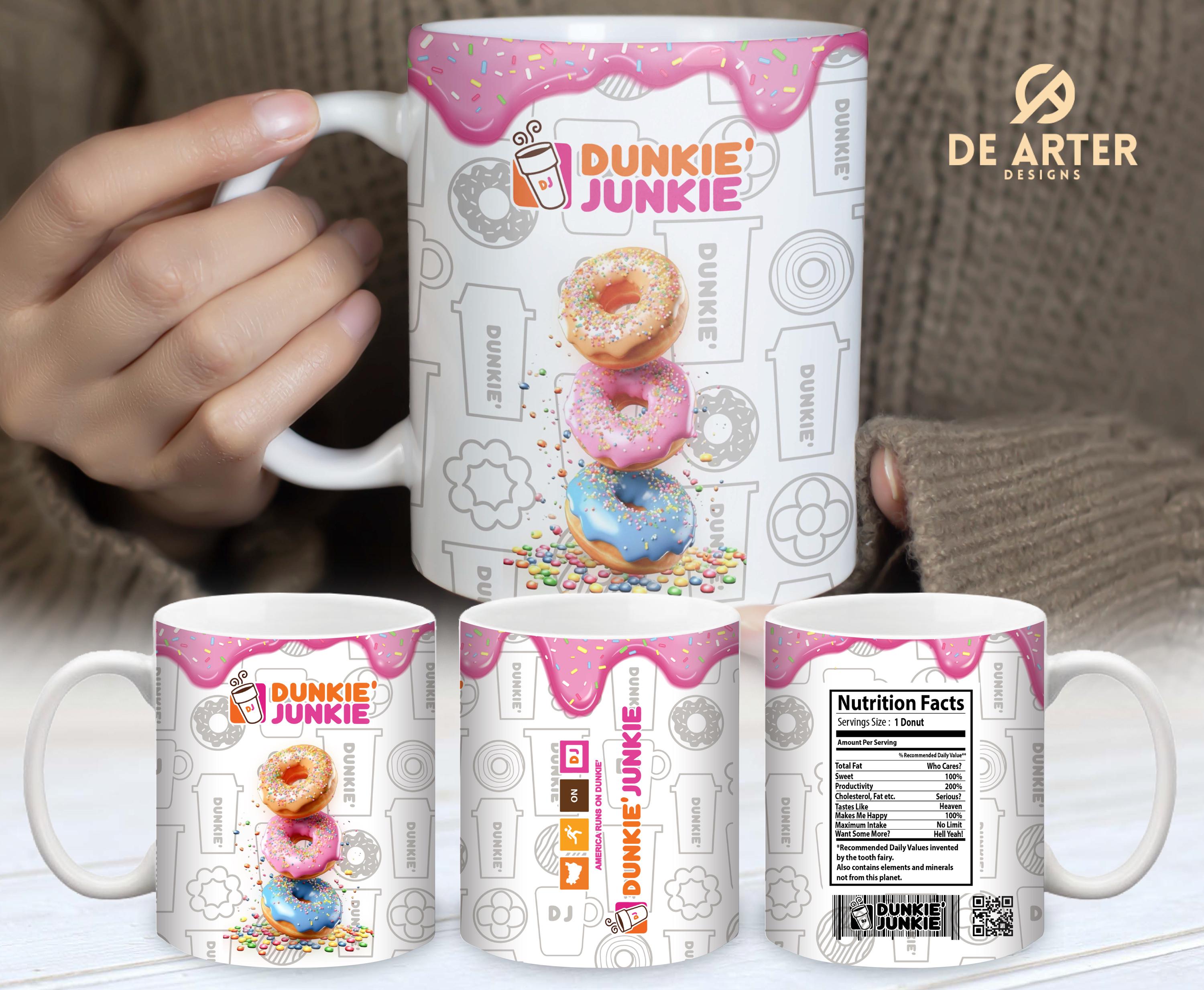 Dunkin Donuts Mugs - Etsy