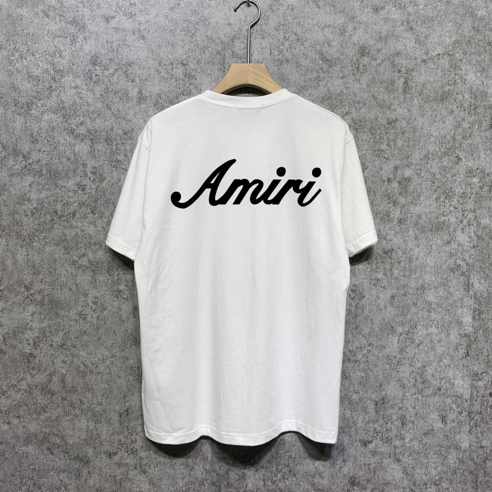 Amiri Paint Drip Core Logo Tee in White for Men
