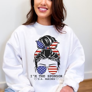 Marine mom sweatshirt best sale