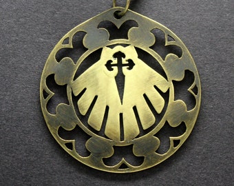 Santiago's Cross Brass Medallion: A Timeless Symbol of the Camino de Santiago