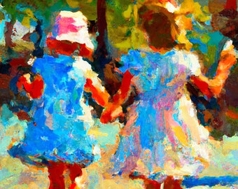 SISTERS - AI Collaboration High Resolution Digital Download