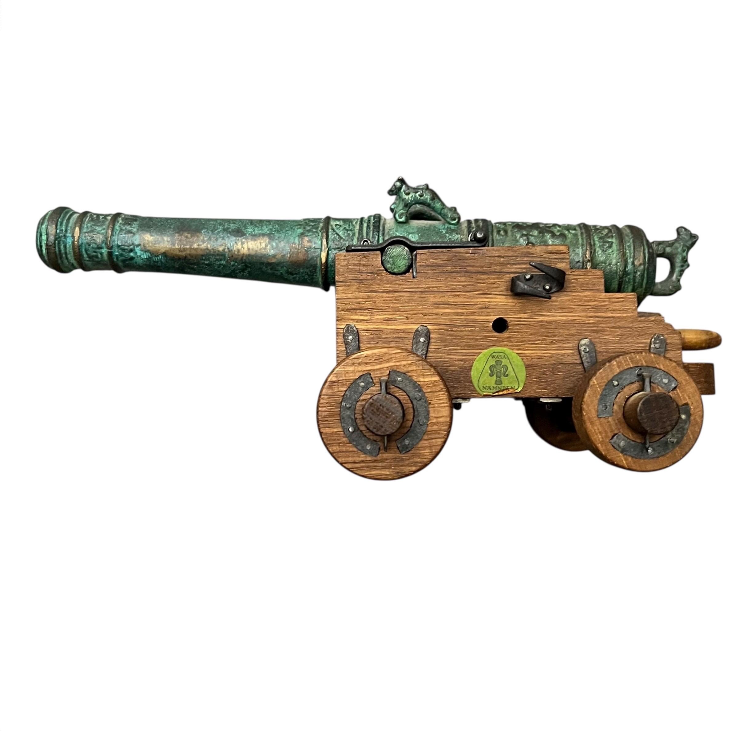ヴィンテージ ワサ 日本製 ハンドメイド 木製 / 鋳造ブロンズ おもちゃ