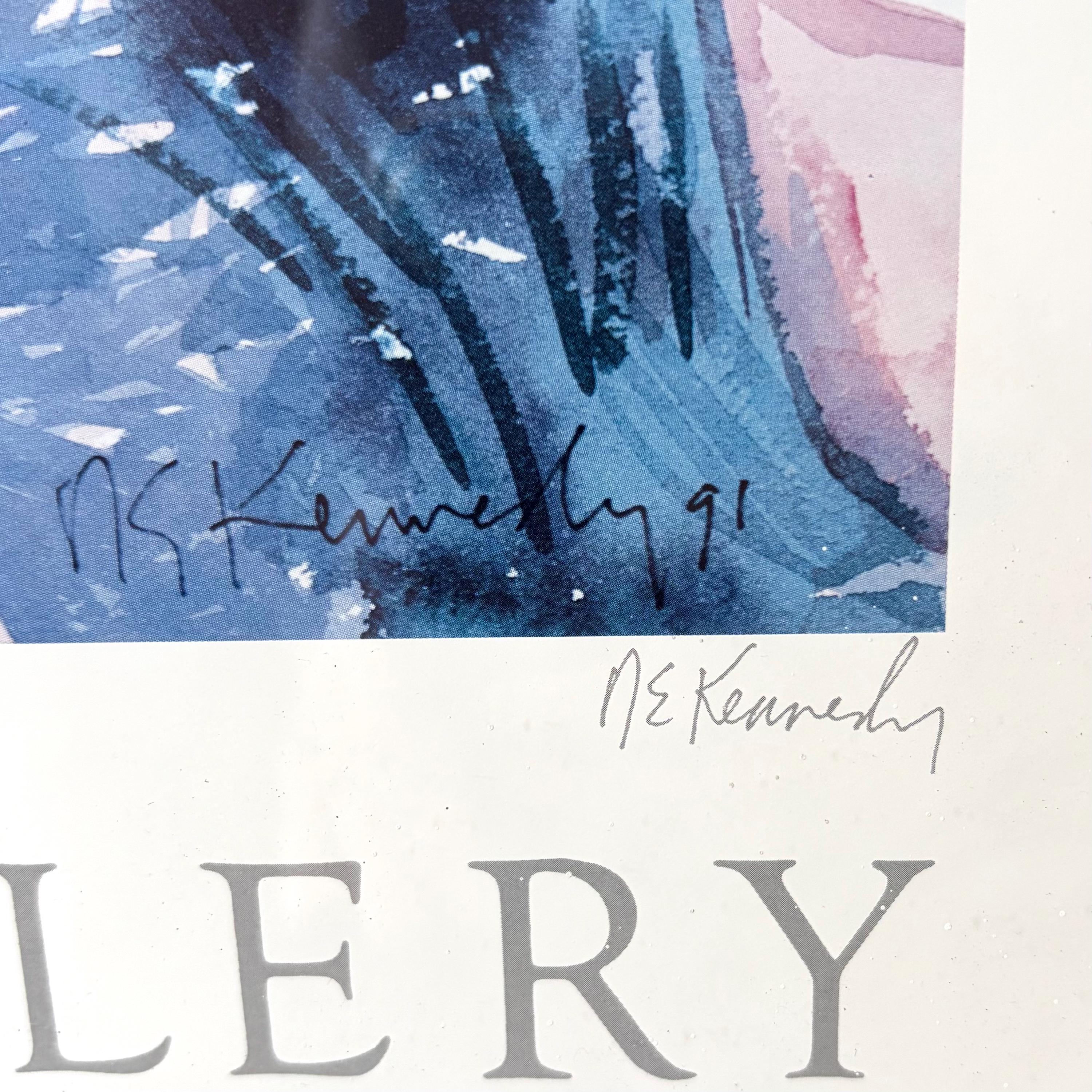 Signed Robert E. Kennedy Painting Lithograph Print Hemingway House