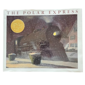 The Polar Express 1985 1st Edition 1st Printing Hardcover DJ Chris Van Allsburg Christmas Book