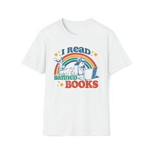 I Read Banned Books Tshirt, Retro Gift For Teacher, Librarian, Book Lover, Book Worm, Banned Books Lover