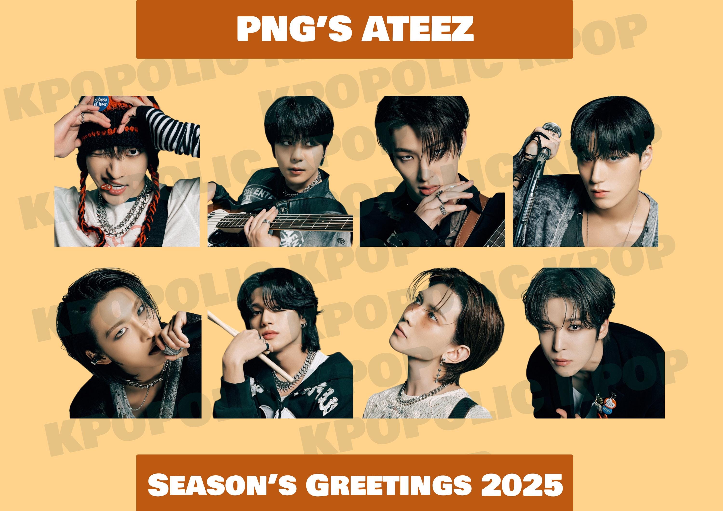 Ateez SEASON'S GREETINGS 2022 PHOTOCARD | Shopee Singapore