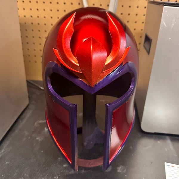 Magneto Comic Accurate Helmet 3D print