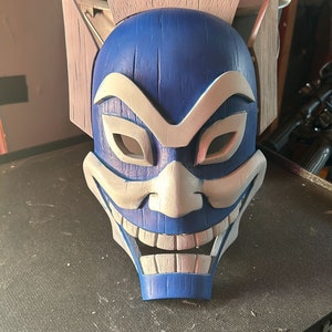 blue spirit kabuki mask zuko/ 3D printed