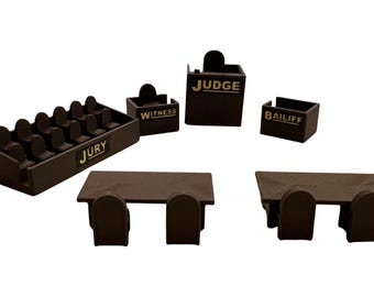 Gerichtssaal-Set