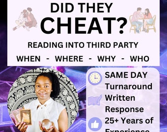 SAME DAY Tarot Reading- Did They Cheat? Psychic Reading; Tarot Cards + Intuitive Psychic Readings; Love Tarot Card Reading