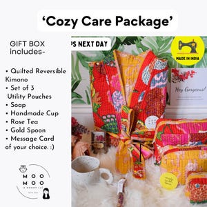 Unique Gift Box Uplifting Gift Thinking of you Gift Box Zero Waste Sustainable Relaxing Gift Spa Gift Set Sunshine Care Package Self Care