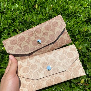 NEW Leather Envelope, Luxury Envelope Wallet, Cash Envelope Wallet, Bank Bag, Receipt Envelope, Check Envelope Wallet,Cash Divider Wallet