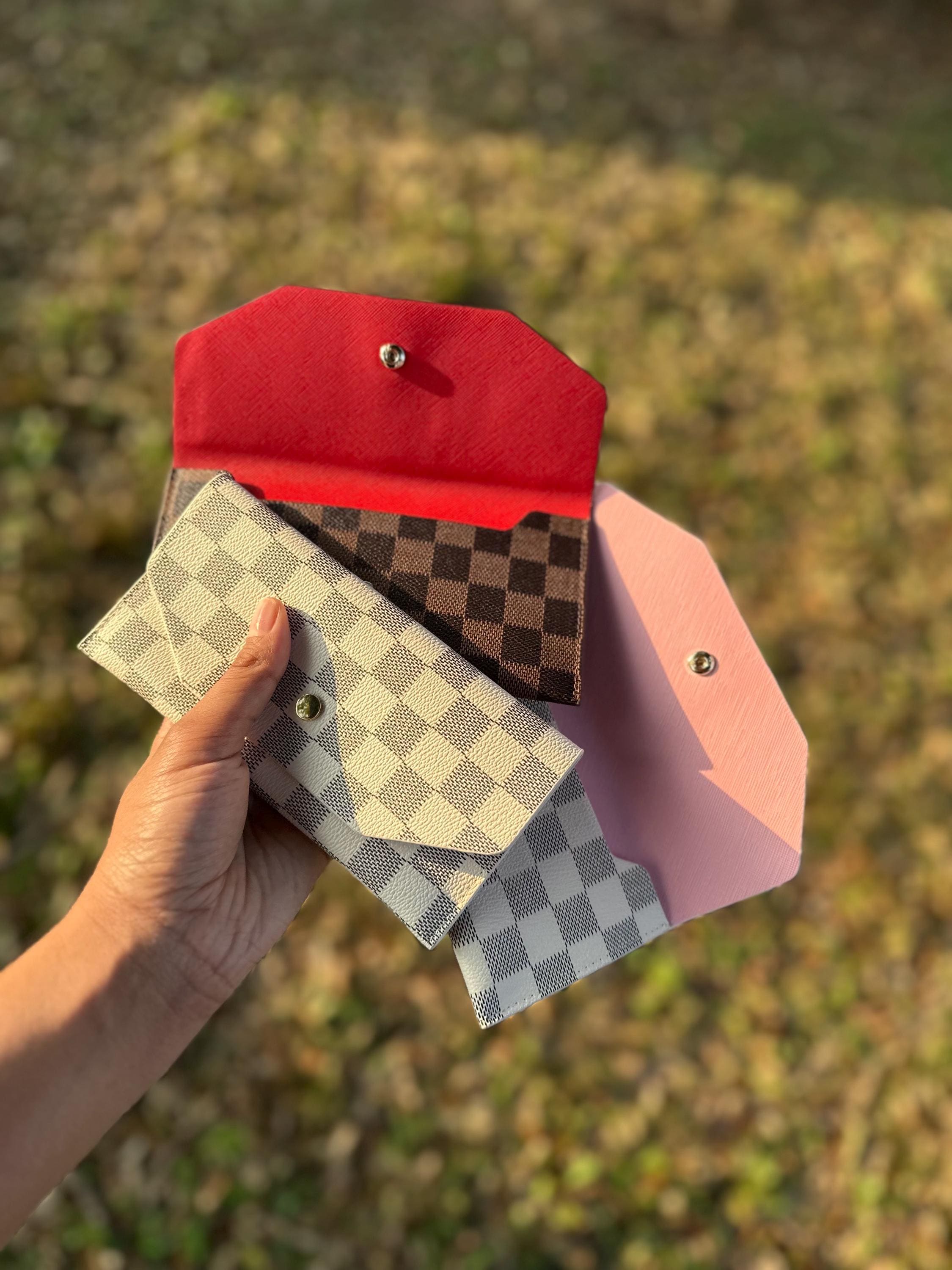 Louis Vuitton Checkbook Cover - Etsy