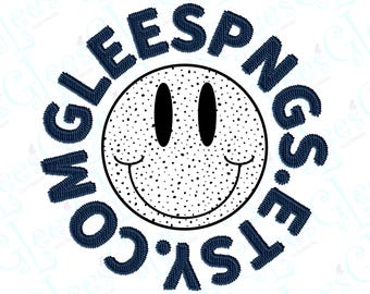 Smile Face PNG Retro flower png Groovy  png Retro boho png Designs png Digital download png Happy face png Smiley face png t shirts png