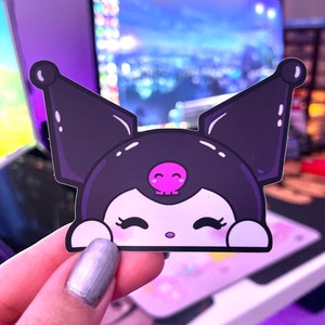 Mini Kuro Bunny Peeker Aufkleber