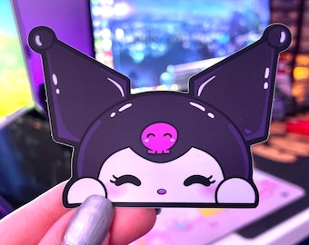 Mini Kuro Bunny Peeker Sticker