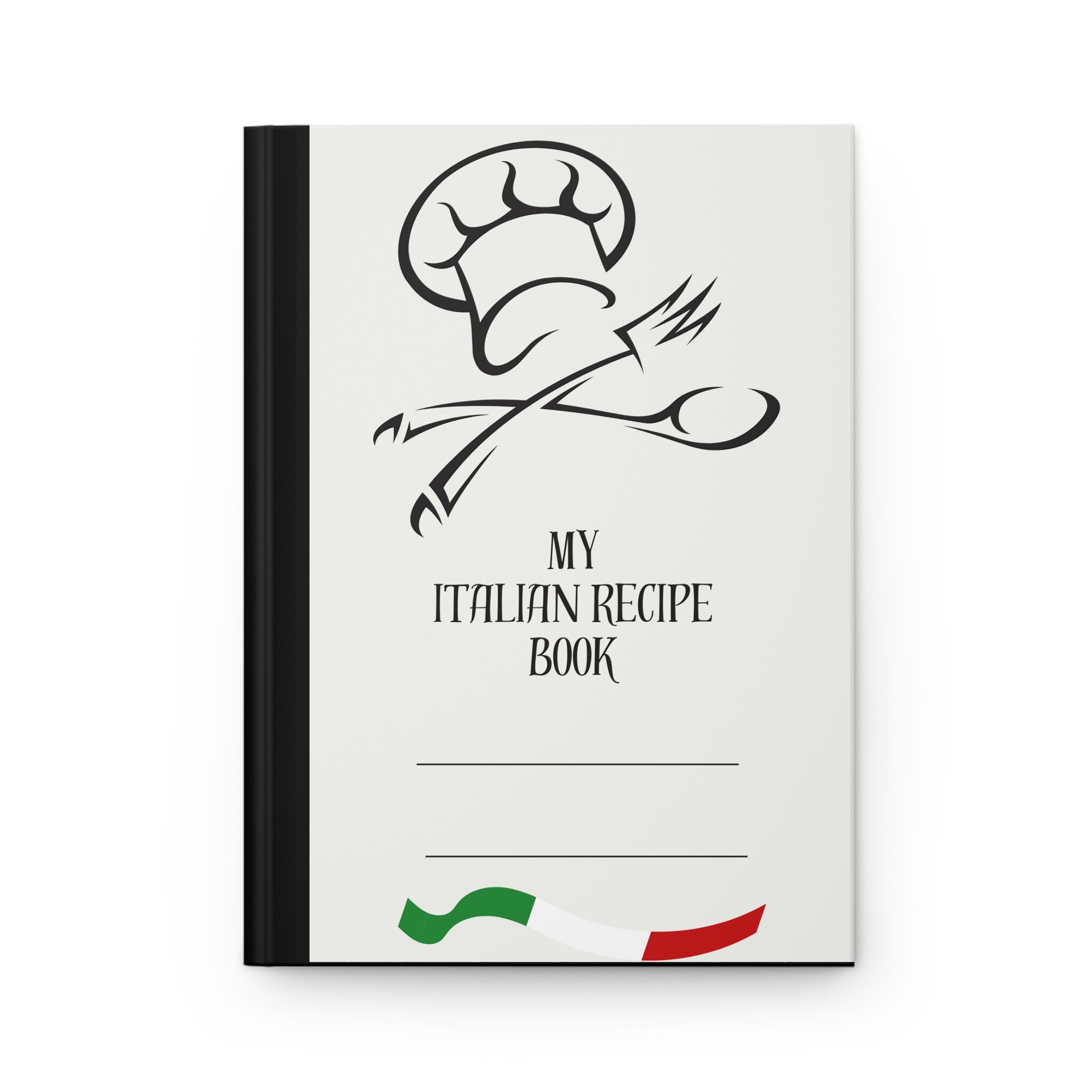 Hardcover Italian Journal Recipe Book Gift For Chef Mother’s Day Favorite Nonna Family Cookbook Recipes Traditional Moms baking Specialty’s