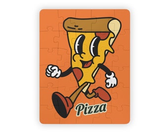 Italian Pizza Puzzle  Cartoon Fun Gift For Kids Pizza Party Favor