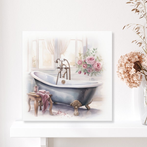 Pink Bathtub Etsy