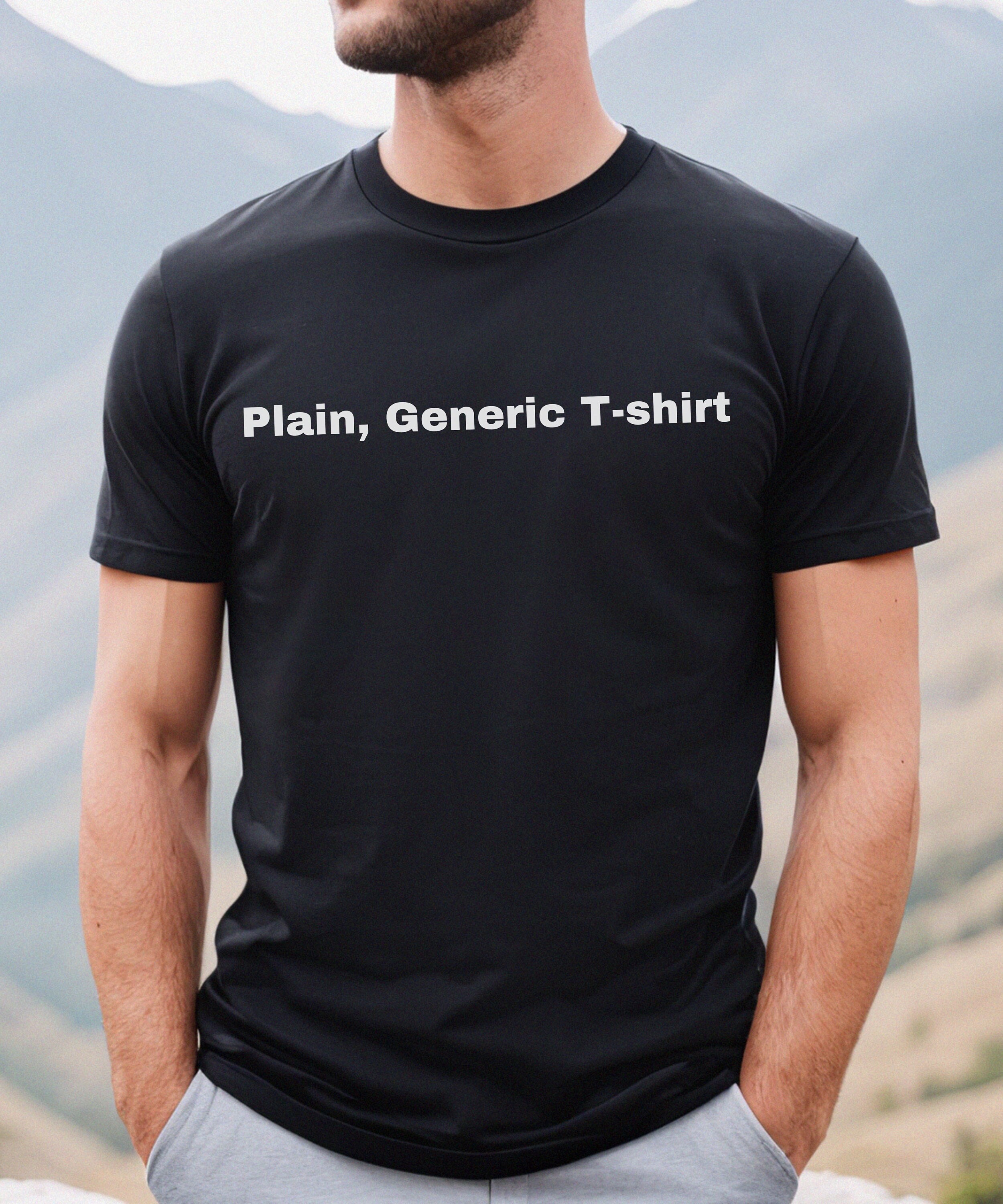 Plain T Shirts - Etsy